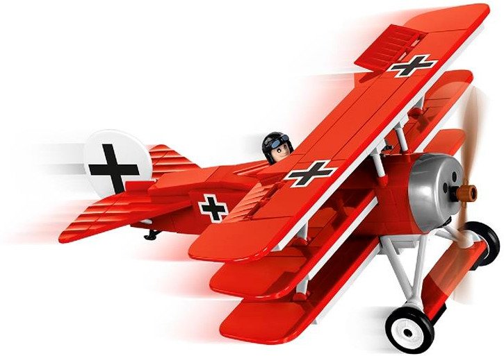 Конструктор Cobi Great War. Fokker Dr.1 Red Baron (COBI-2974) - фото 7