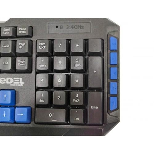Комплект беспроводная клавиатура и мышка Jedel WS 880 (49021) - фото 3