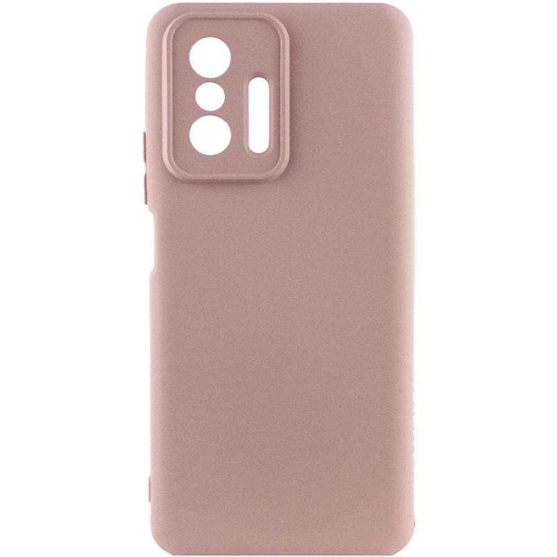Протиударний чохол Silicone Cover Lakshmi Full Camera (AA) для Xiaomi 11T / 11T Pro рожевий
