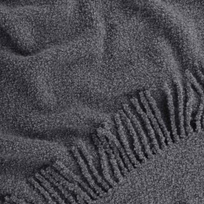 Плед букле 140х190 см Графітовий - фото 2