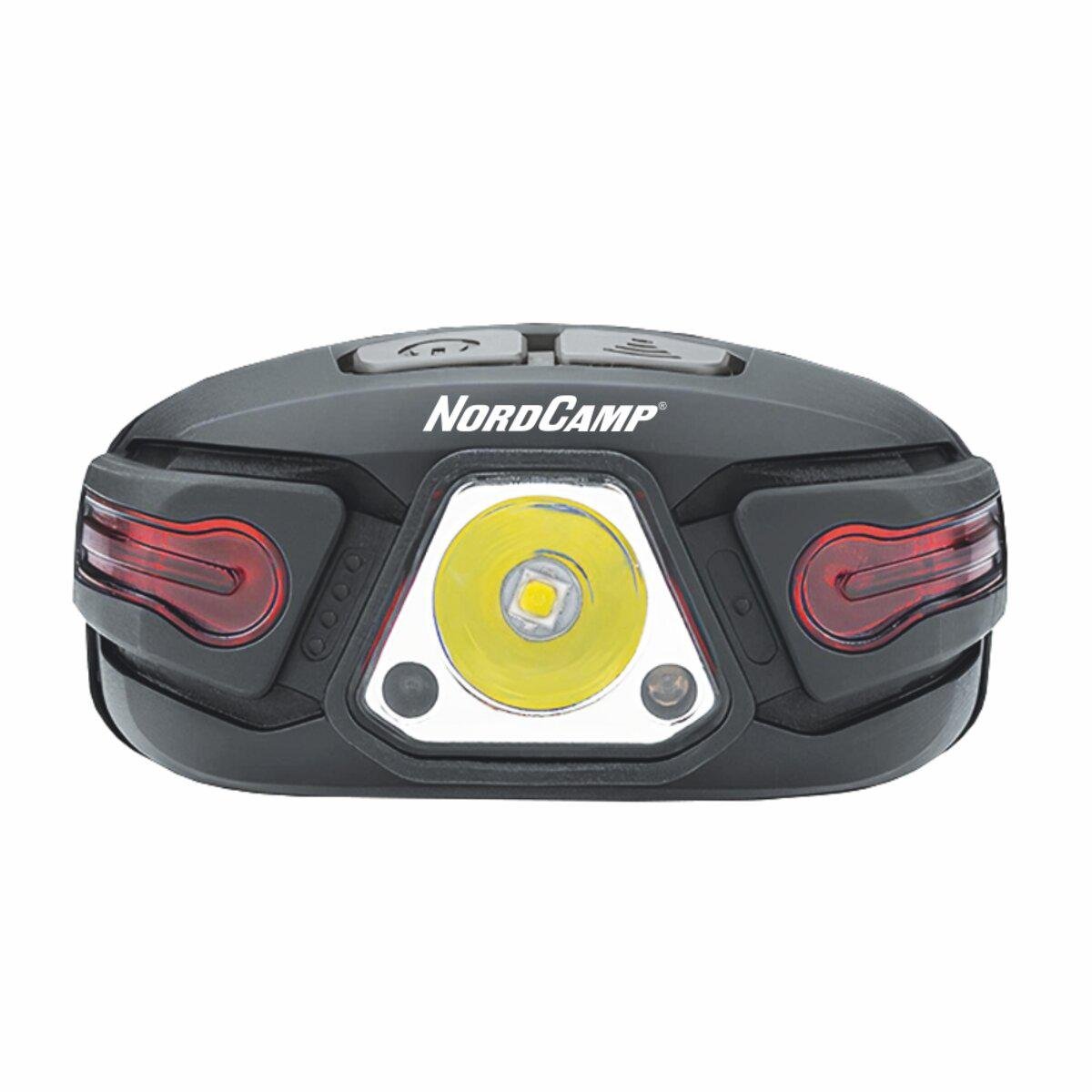 Ліхтар налобний Nord Camp 250 Lm 5W LED/850 mAh/з сенсором Біло-червоний - фото 2 Ліхтар налобний Nord Camp 250 Lm 5W LED/850 mAh/з сенсором Біло-червоний - фото 2