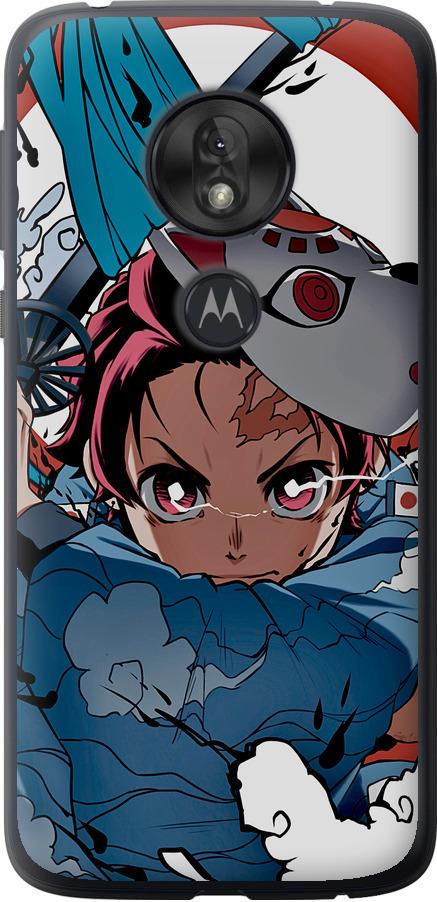 Чехол на Motorola Moto G7 Play Танджиро Камадо (5574u-1656-42517)