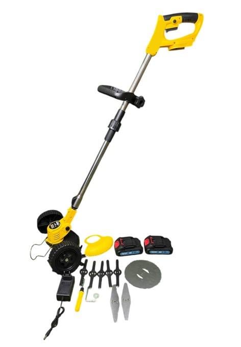 Тример садовий акумуляторний KRAFFTEC AZ-144 48V 6AP/PRO Жовтий (35002284)