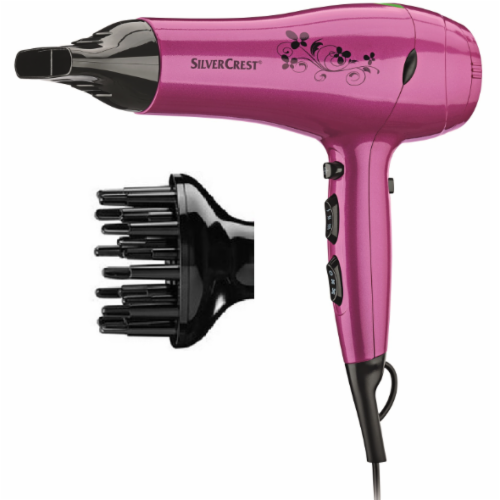 Фен для волос Silver Crest SHTR 2200 F3 Pink (562318)