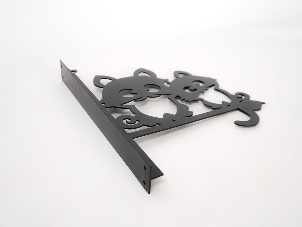 Кронштейн Друзья для кашпо с цветами метал Черный (М003) - фото 5 Кронштейн Друзья для кашпо с цветами метал Черный (М003) - фото 5