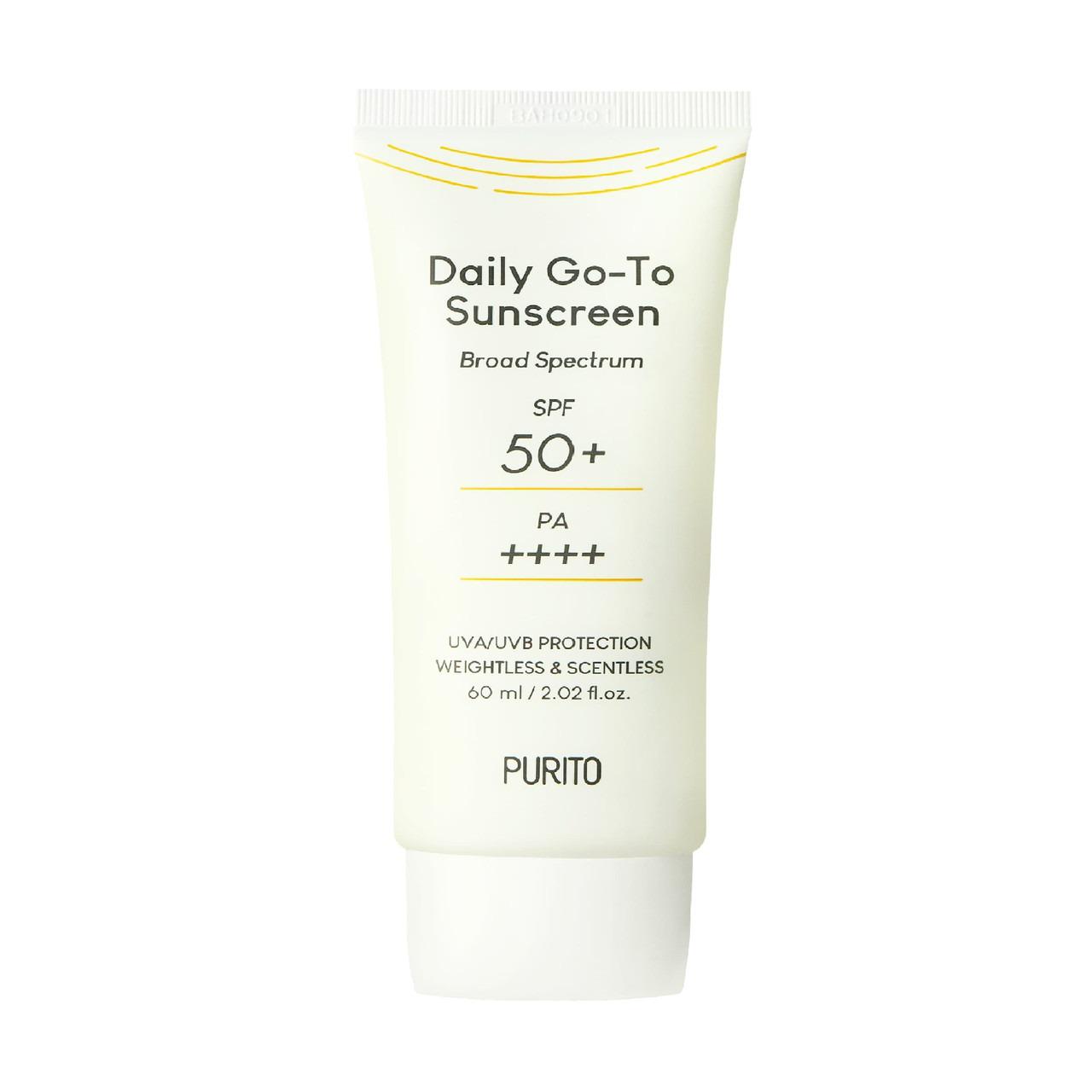 Крем солнцезащитный PURITO Daily Go-To Sunscreen SPF 50 PA++++ 60 мл (10945727)