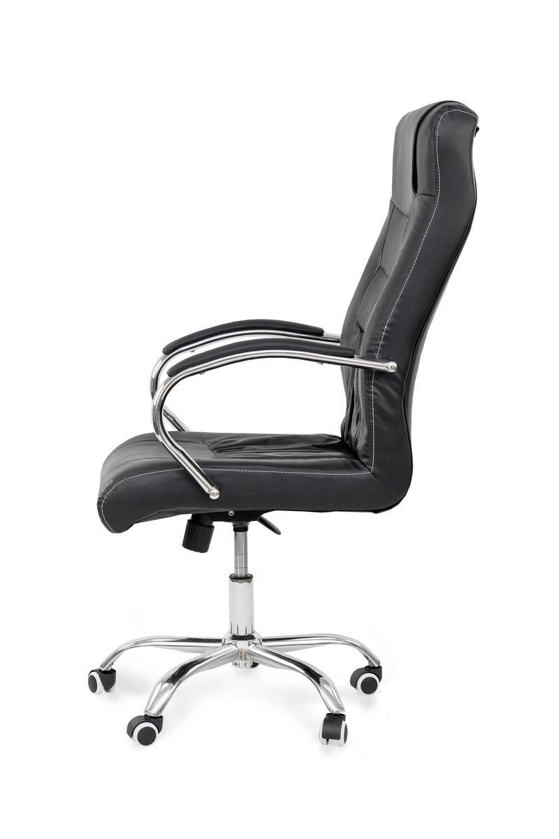 Стул офисный компьютерный Мікс Меблі Чат Лайт Черный - фото 3 Стул офисный компьютерный Мікс Меблі Чат Лайт Черный - фото 3