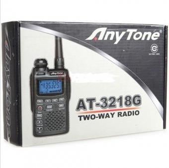 Радиостанция портативная AnyTone AT-3218G UHF 400-470 МГц Черный (AT-3218G) - фото 4