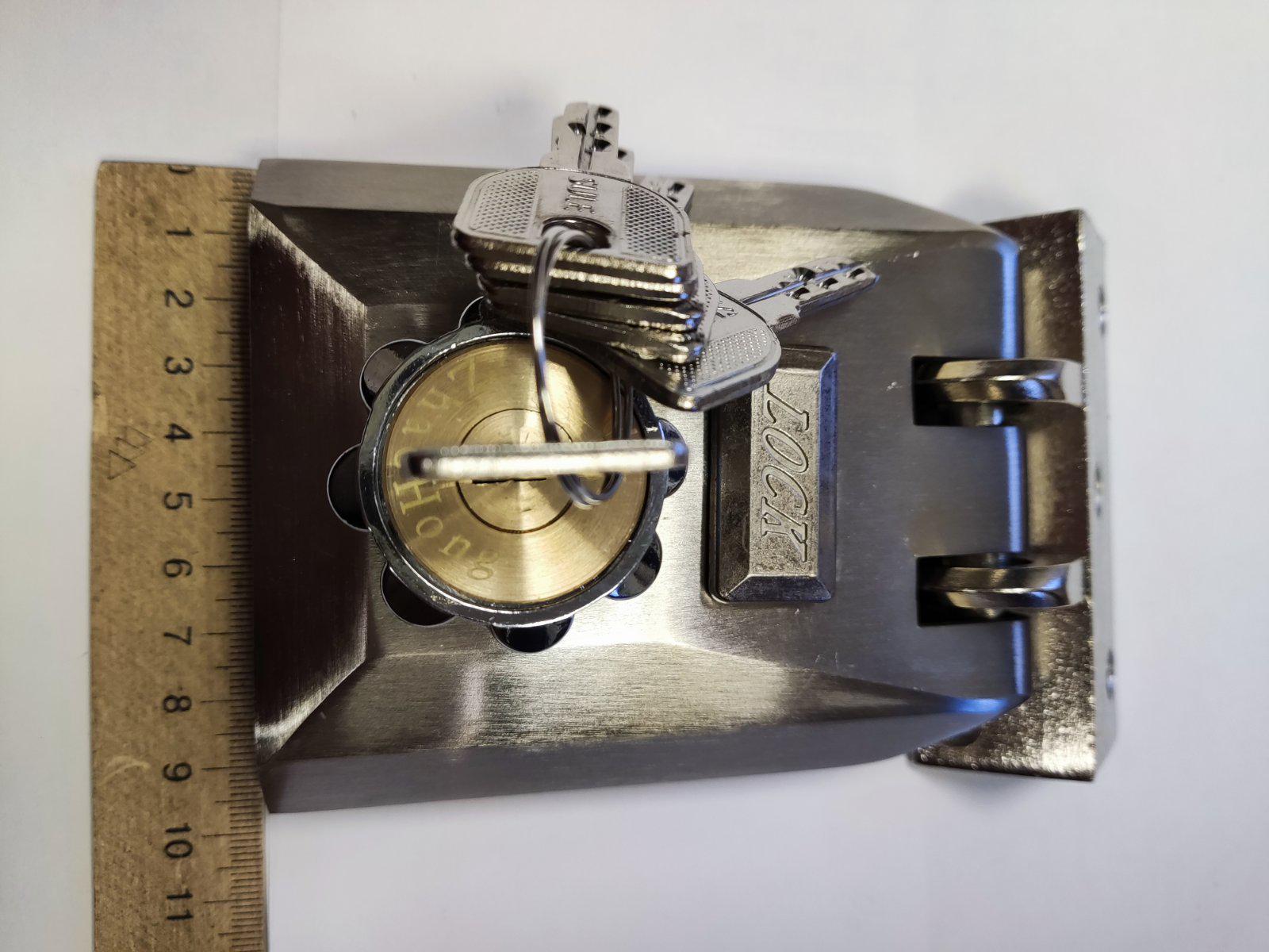 Замок накладной полуавтомат (14226978) - фото 2 Замок накладной полуавтомат (14226978) - фото 2