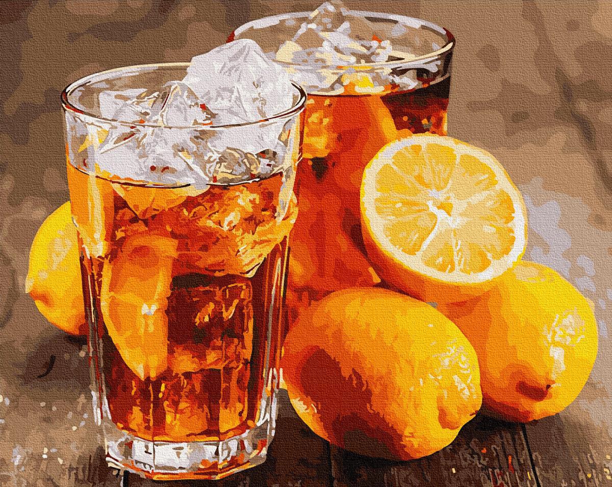 Картина по номерам Brushme Охлаждающий лимонад 40x50 см (BK-GX34295)