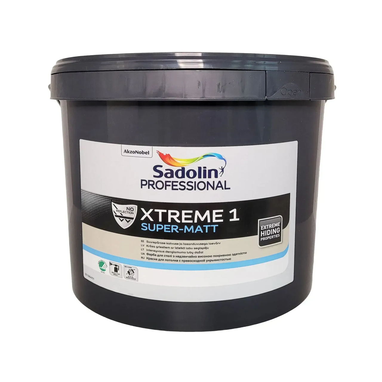 Краска для потолка глубокоматовая Sadolin Professional Xtreme 1 10 л BW Белый (2889986066)
