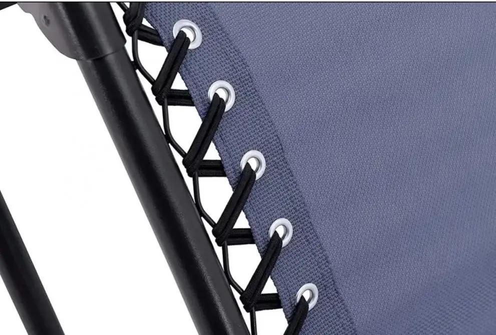 Шезлонг раскладной с подголовником и подлокотниками с регулируемым положением 160 см Серый - фото 7 Шезлонг раскладной с подголовником и подлокотниками с регулируемым положением 160 см Серый - фото 7