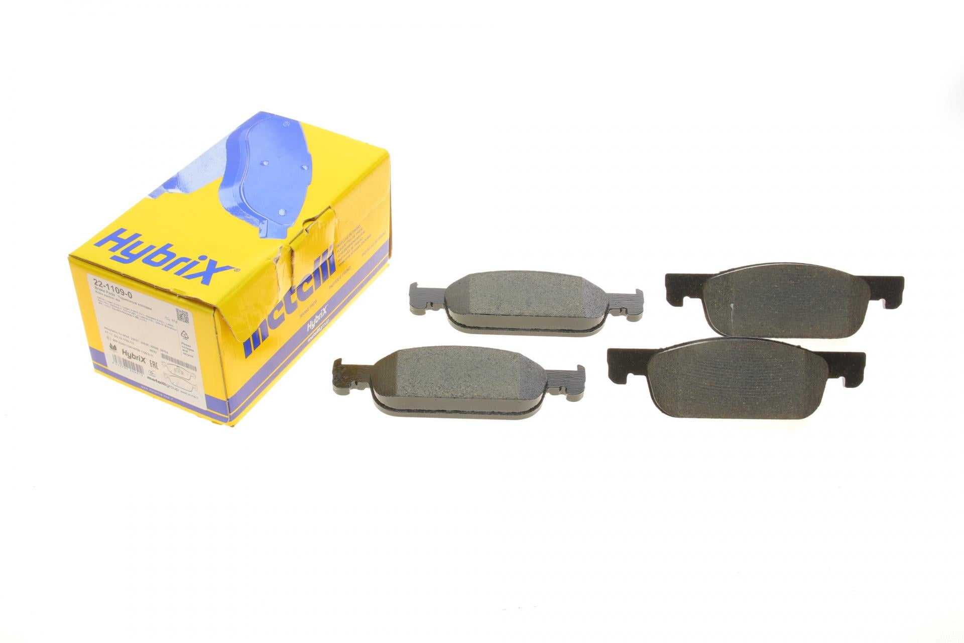 Колодки тормозные передние METELLI для Renault Logan II/Clio IV/Sandero II 11-/Lada Xray 16- (22-1109-0) Колодки тормозные передние METELLI для Renault Logan II/Clio IV/Sandero II 11-/Lada Xray 16- (22-1109-0)