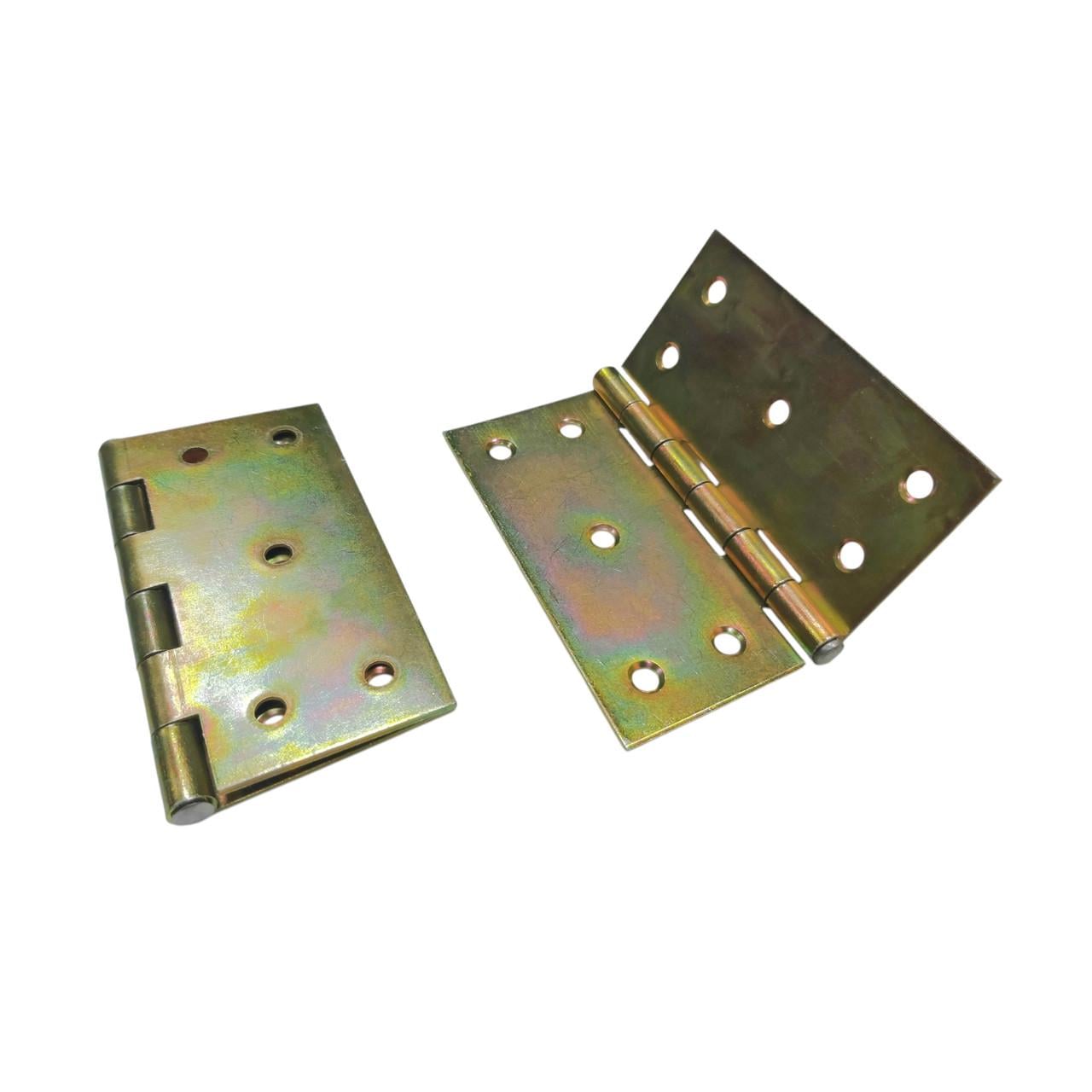 Петля накладная Piomar 100х100 мм универсальная оцинкованная строительная (280010)