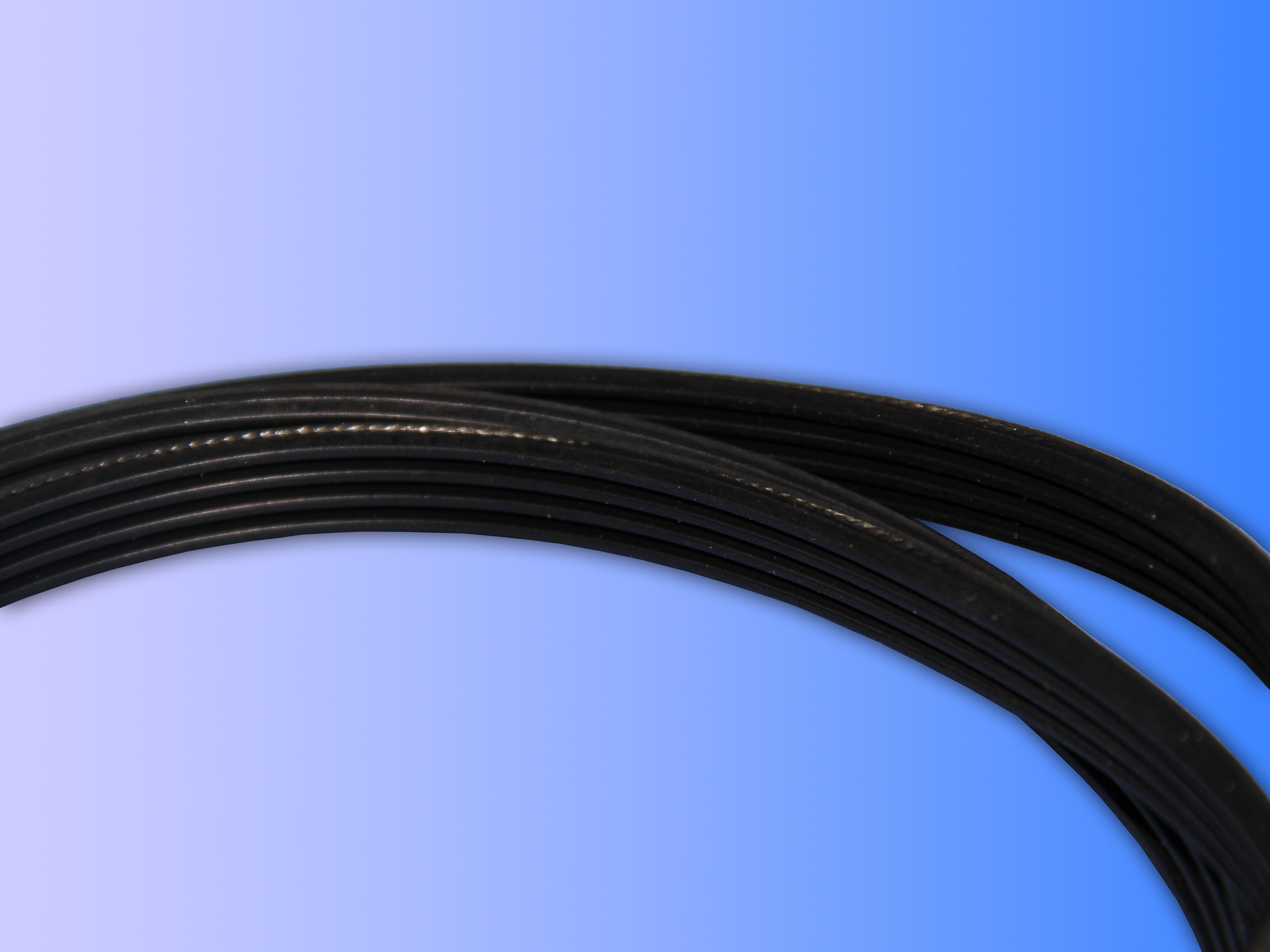 Ремень для стиральной машины Optibelt 1244J4 EL Черный - фото 2