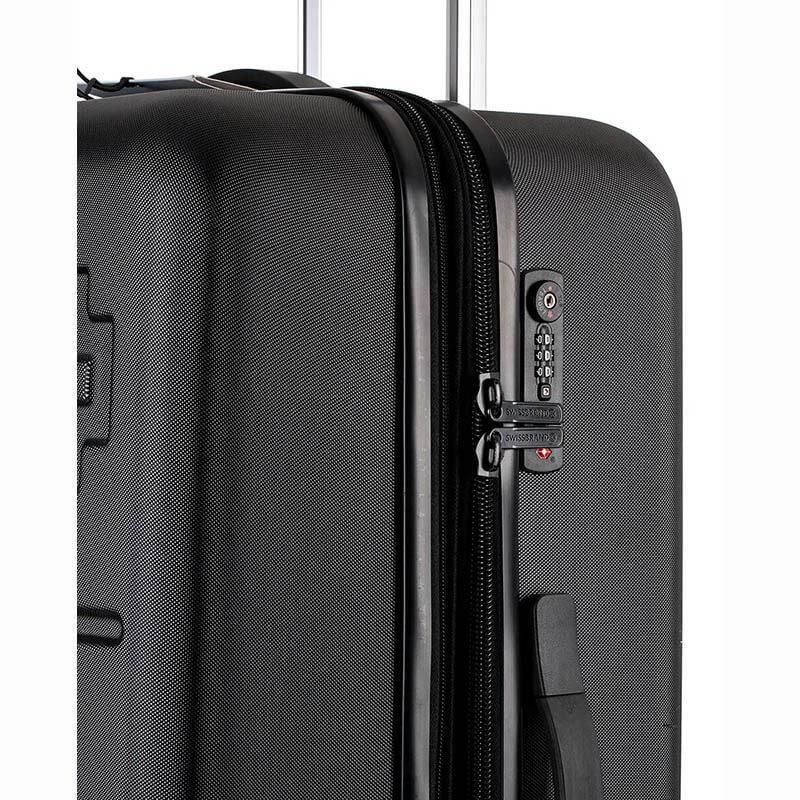 Чемодан Swissbrand Berlin S Black (DAS301484) - фото 4