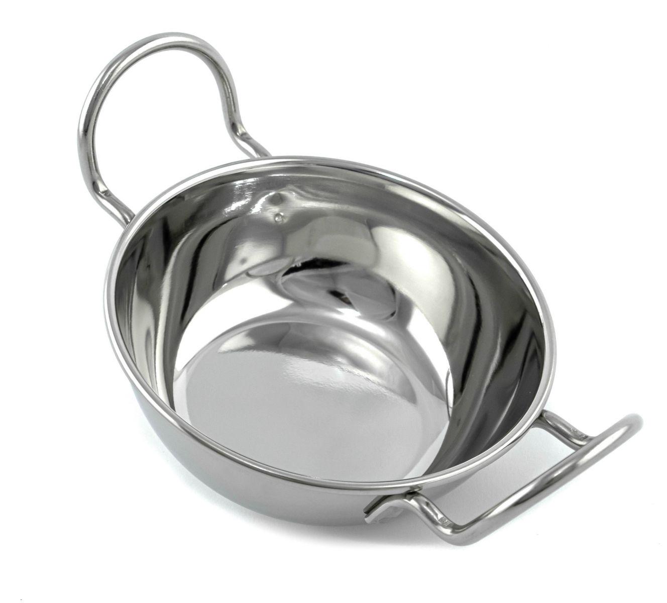 Миска One Chef для подачи из нержавеющей стали с ручками 200 мл d 10 см h 3,7 см Миска One Chef для подачи из нержавеющей стали с ручками 200 мл d 10 см h 3,7 см