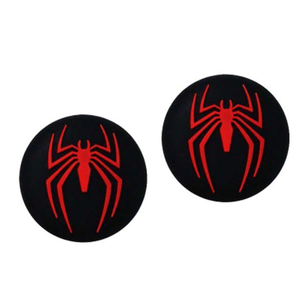 Силіконові накладки для джойстика Playstation PS3/PS4/PS5 2 шт. SpiderMan Black-Red