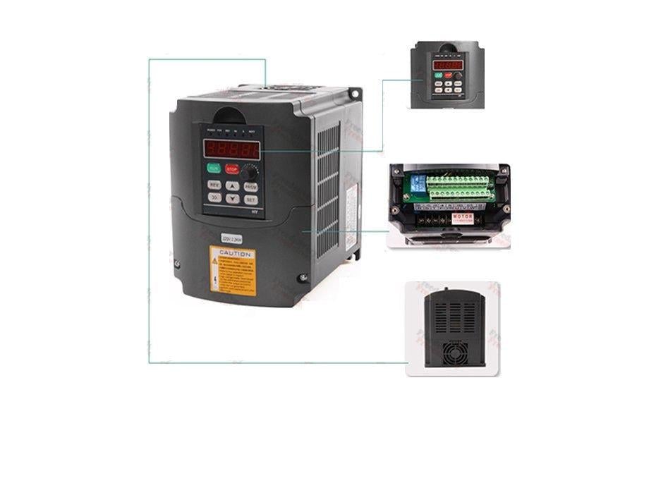 Інвертор частотний XSY-AT1-2200X 2,2 кВт 220 В для шпинделя ЧПУ (312518) - фото 2 Інвертор частотний XSY-AT1-2200X 2,2 кВт 220 В для шпинделя ЧПУ (312518) - фото 2