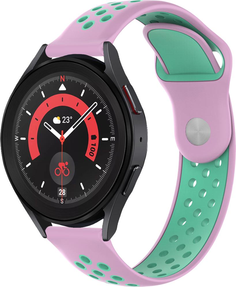 Ремешок Sport для Galaxy Watch 5 Pro Turquoise/Pink (29188-50)