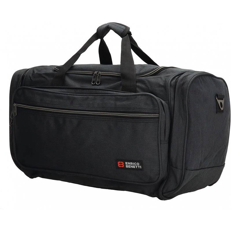 Сумка дорожная Enrico Benetti Montevideo 50 л Black (Eb35314 001)