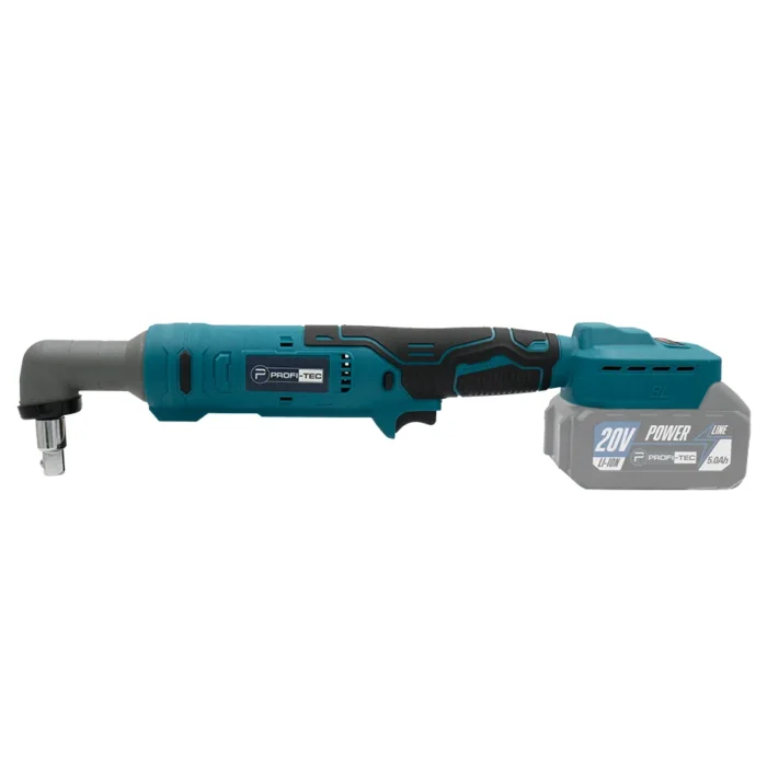 Гайковерт кутовий акумуляторний Profi-Tec PWR1620BL 20 В безщітковий двигун 160 Нм хвостовик 1/4" (007605) - фото 2