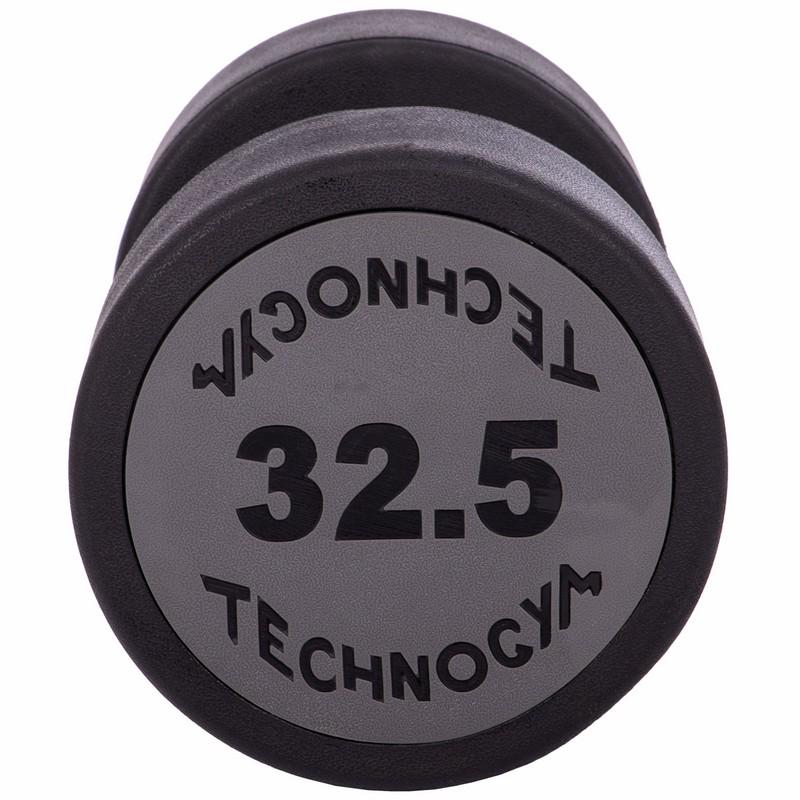 Гантель цельная профессиональная Zelart TECHNOGYM LN-1254-32_5 1 шт. 32,5 кг (DR002752) - фото 3