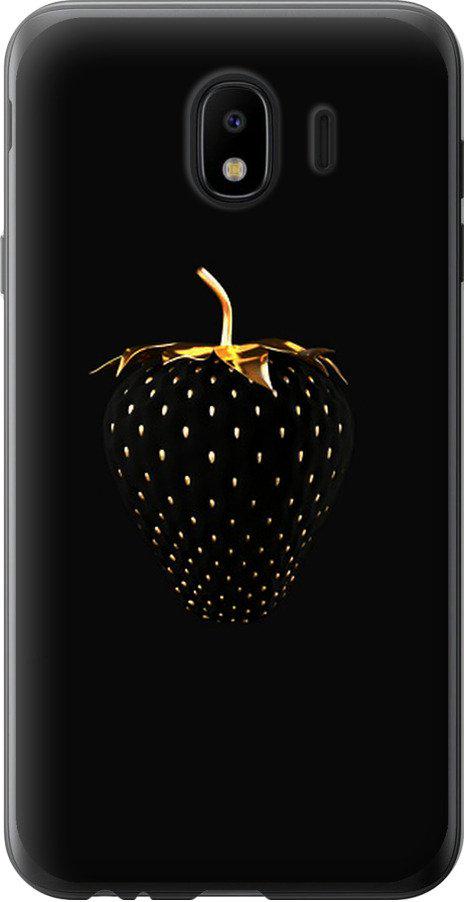 Чехол на Samsung Galaxy J4 2018 Черная клубника (3585t-1487-42517)