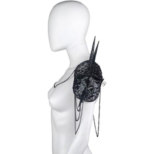ᐉ Наплечники Seta Decor Gothic Punk с шипами (24-547BLK) • Купить