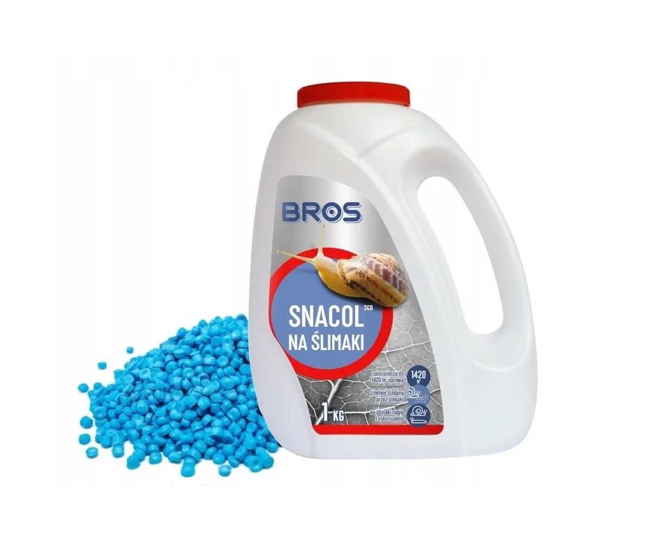 Средство от улиток Bros Snacol 1 кг (28725196) - фото 3 Средство от улиток Bros Snacol 1 кг (28725196) - фото 3