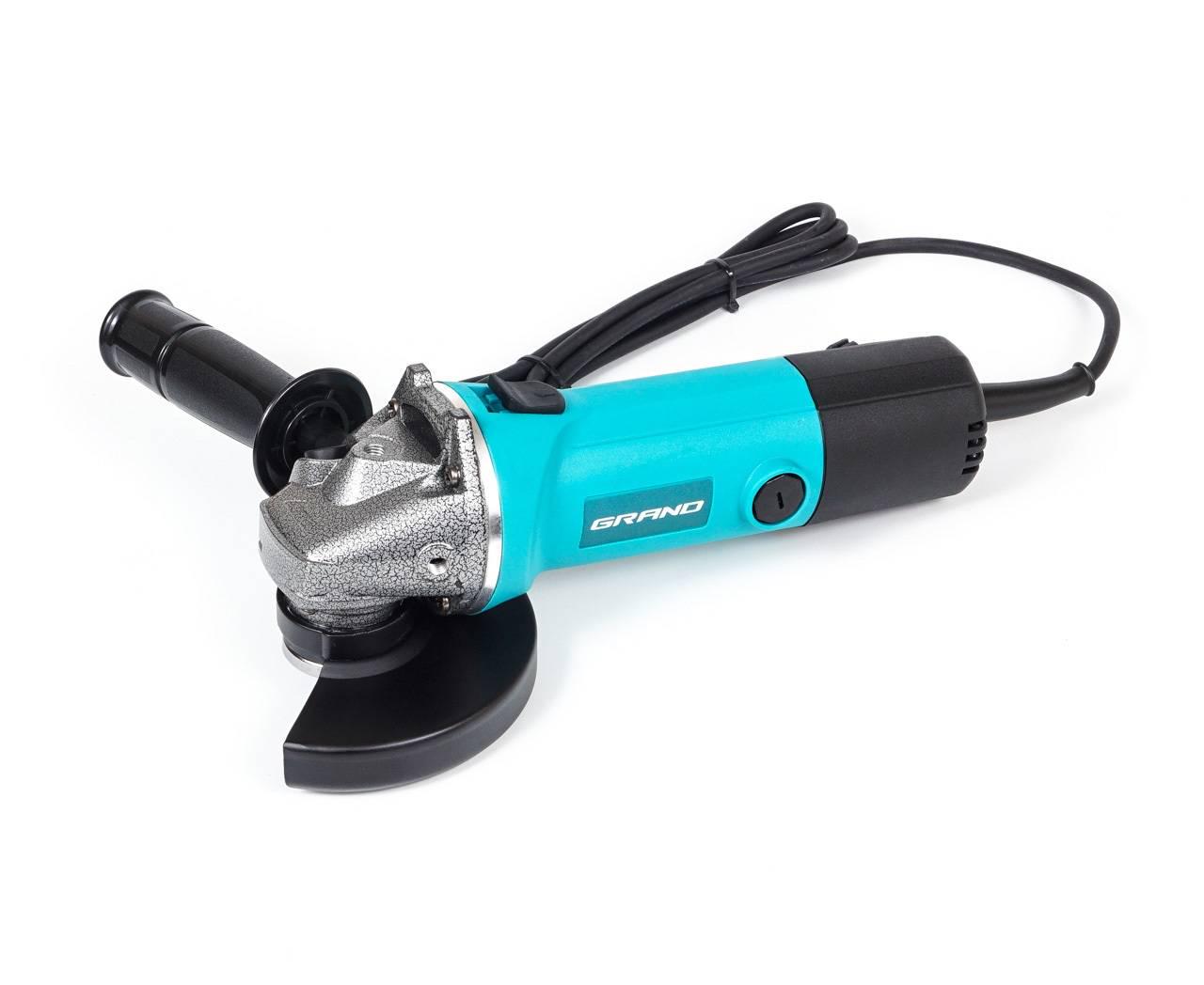 Угловая шлифовальная машина Grand МШУ 125-1350Е с регулятором оборотов - фото 5 Угловая шлифовальная машина Grand МШУ 125-1350Е с регулятором оборотов - фото 5