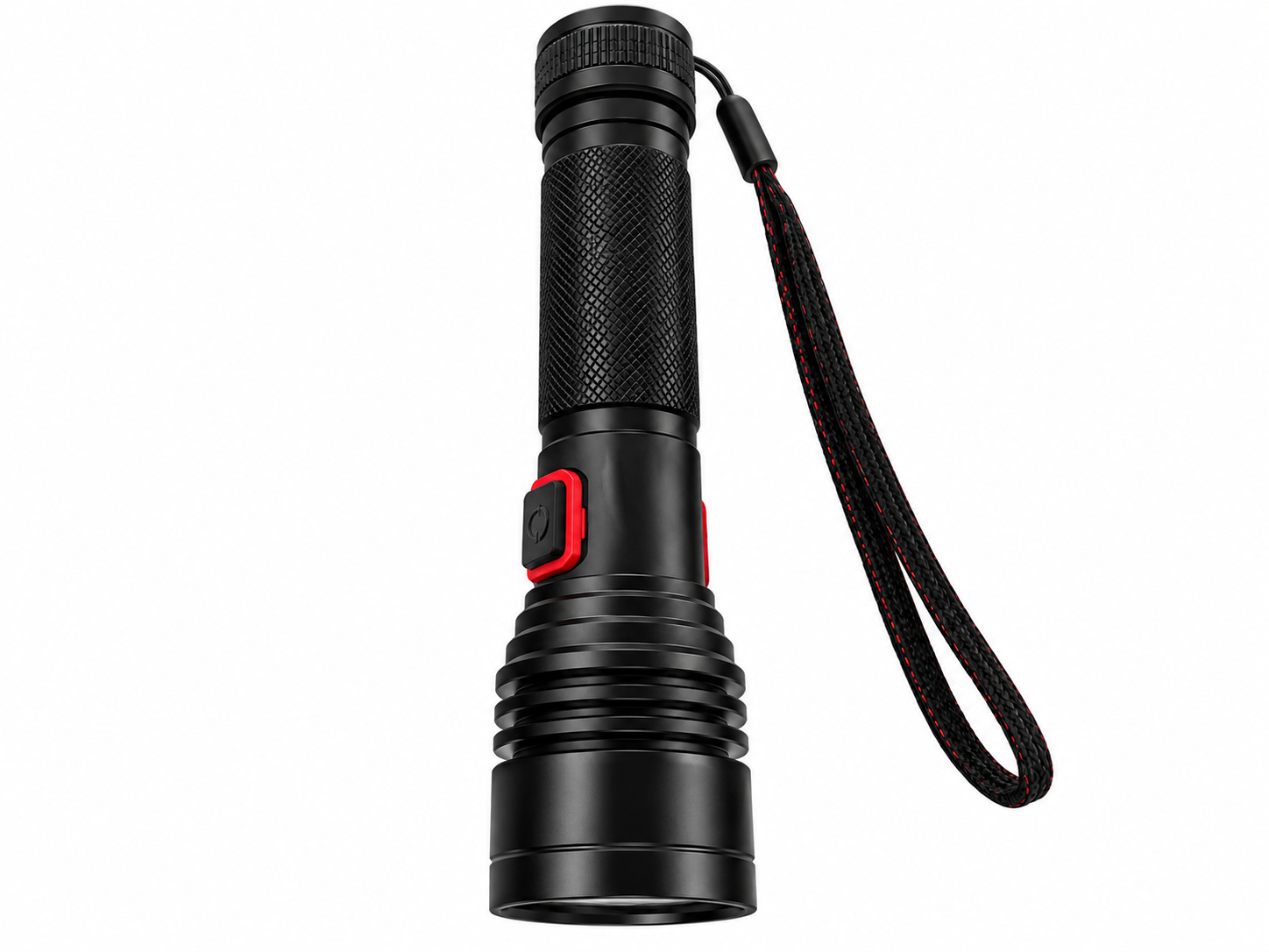 LED-фонарь ручной аккумуляторный BLP02 P50 USB Type-C оптический зум/3 режима Black (29773224)