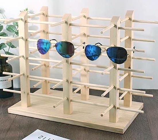 Органайзер для очков из дерева Рендали 65 Бланже (ОЧК-656101)