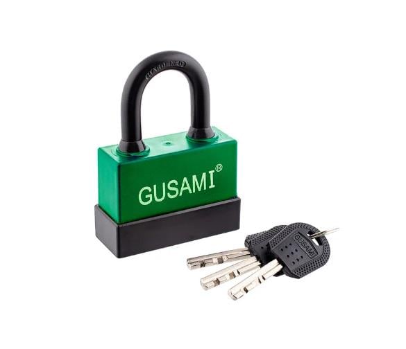 Замок навесной влагостойкий Gusami 3 ключа 55 мм (ЗН415) Замок навесной влагостойкий Gusami 3 ключа 55 мм (ЗН415)