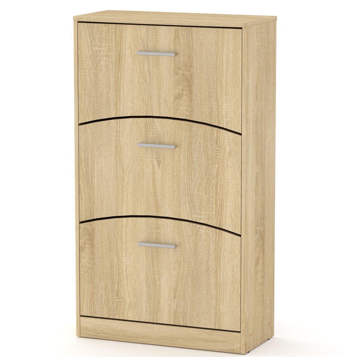 Тумба для взуття Компаніт ТО-3Б Дуб сонома