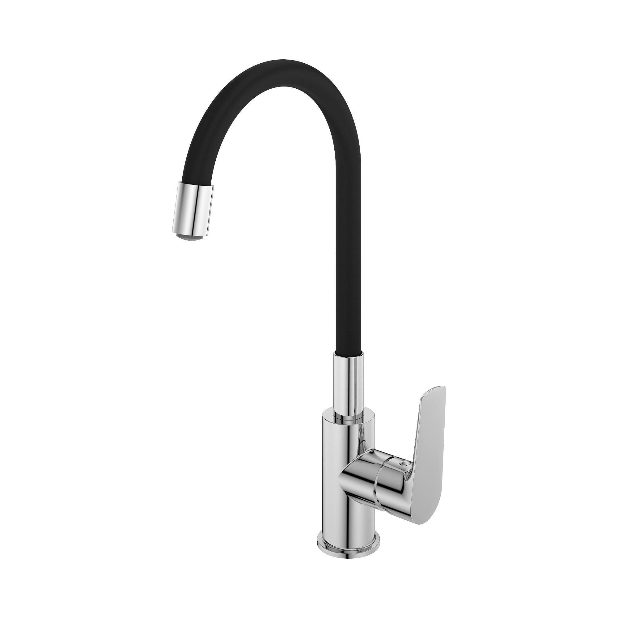Смеситель кухонный Koller Pool Kitchen Light однорычажный Хром/Черный (37463085)