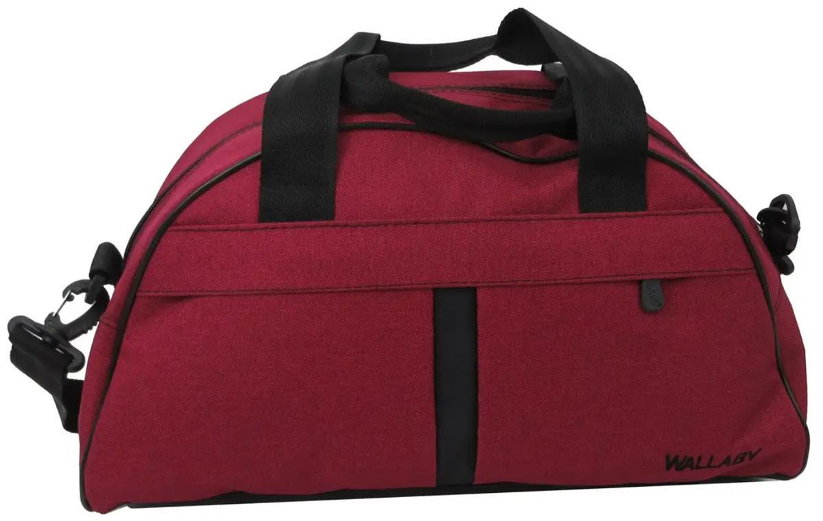 Сумка дорожная Wallaby 213 25х43 см Бордовый (S213004)