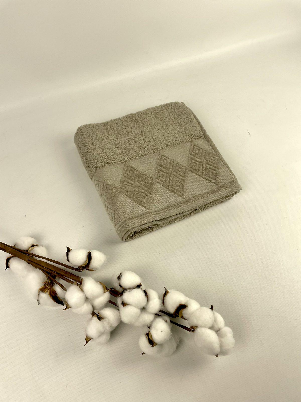 Полотенце AE Dar 50х90 см Капучино (CN37517) - фото 1 Полотенце AE Dar 50х90 см Капучино (CN37517) - фото 1