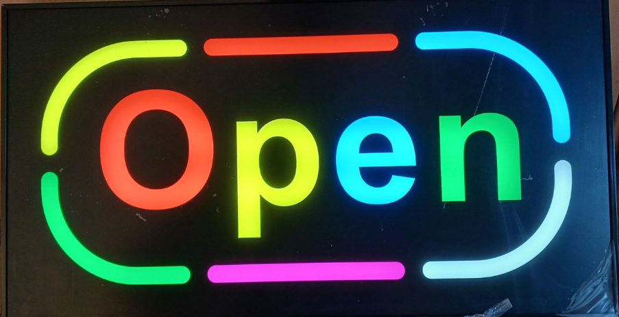 LED-вивіска OPEN LED-вивіска OPEN