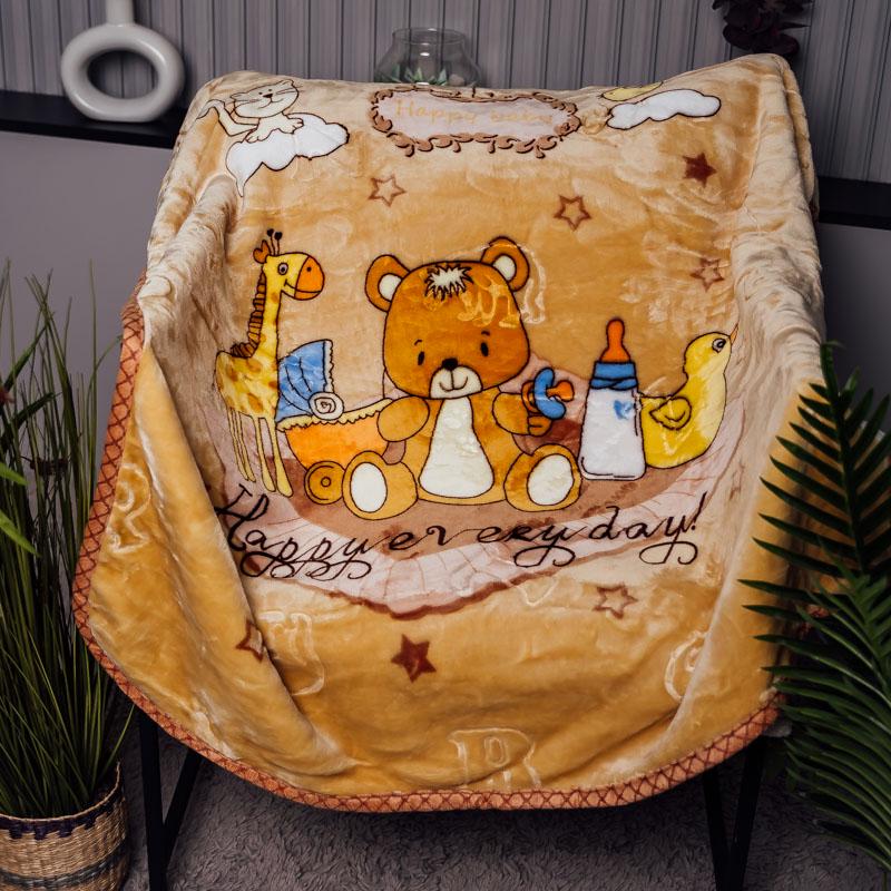 Плед Варежка Бежевый (7052)