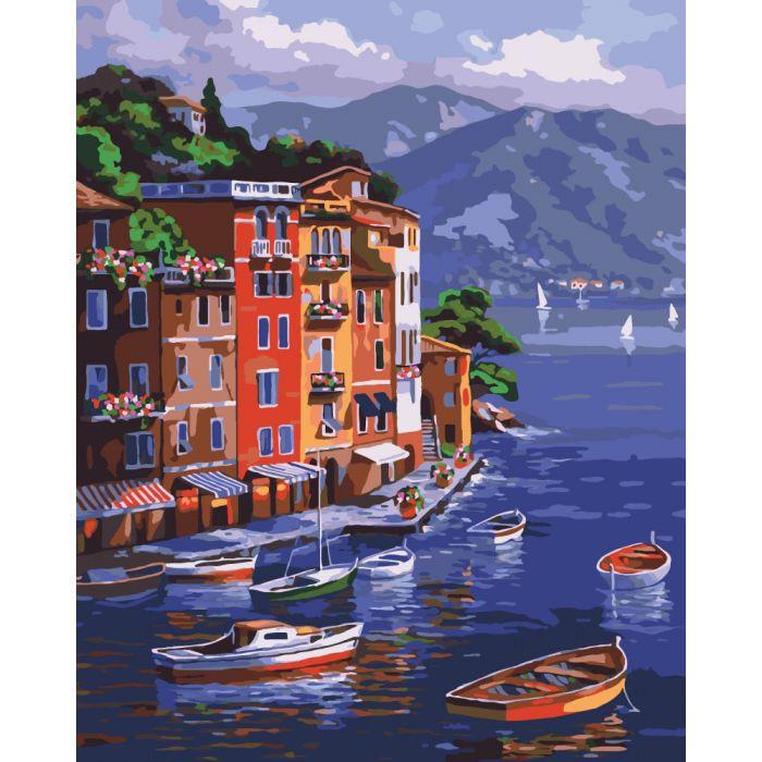 Картина по номерам Идейка "На рассвете" 40х50 см (KHO2176)