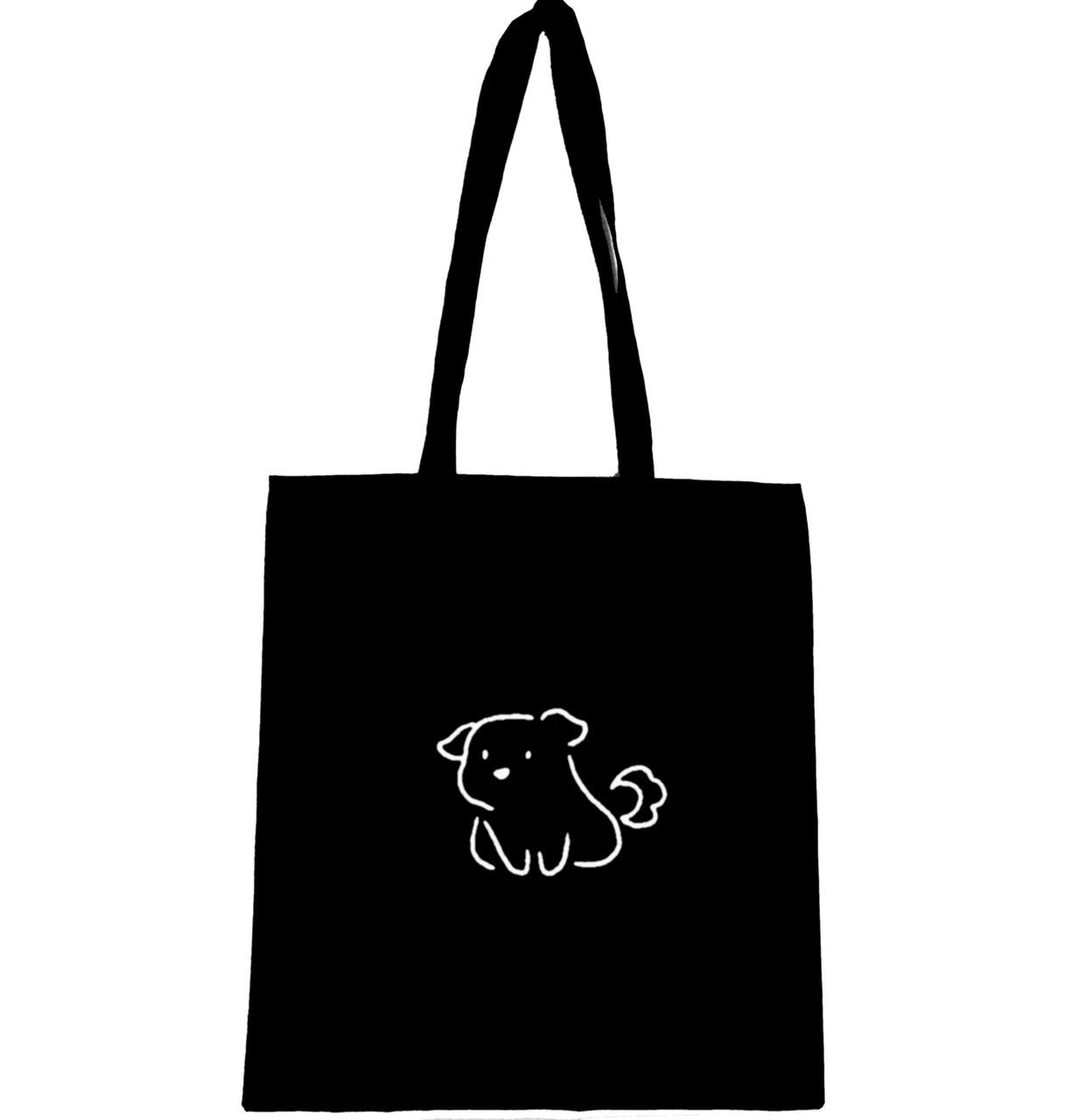 Эко-сумка с принтом Песик (338) Эко-сумка с принтом Песик (338)