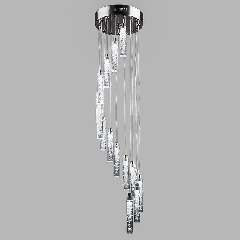 Люстра Light House NM-15316-15-D200 подвесная LED Хром (10833)