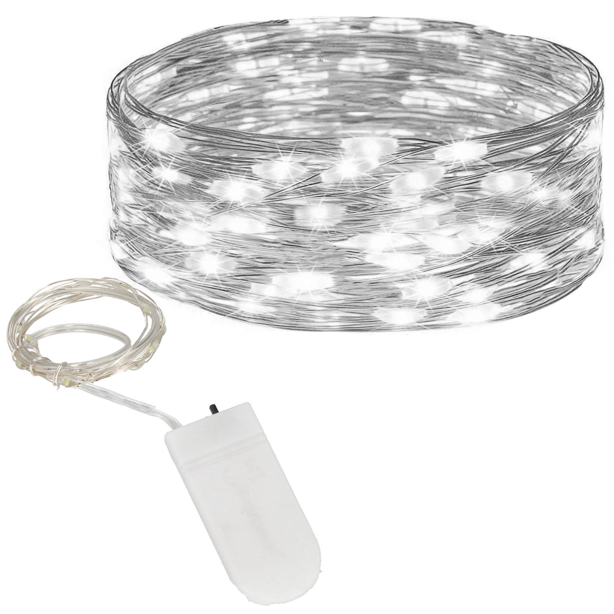 Гірлянда на батарейках Springos 10 LED 1 м Cold white (CL4026) - фото 3 Гірлянда на батарейках Springos 10 LED 1 м Cold white (CL4026) - фото 3