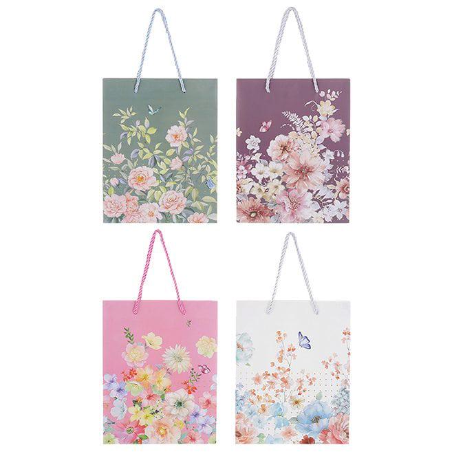 Набор подарочных пакетов Flora Микс 18х10х23 12 шт. (DR017563) Набор подарочных пакетов Flora Микс 18х10х23 12 шт. (DR017563)