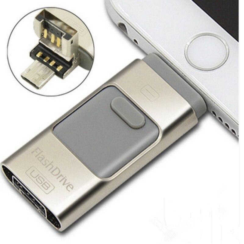 Флешка I-Flash Device 3в1 32 GB USB Micro-USB (2572592780) - фото 2