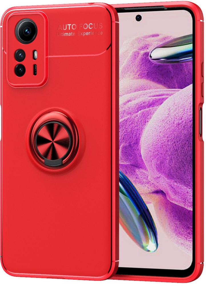 Чохол із кільцем Xiaomi Redmi Note 12S Autofocus Red (34301-2D)