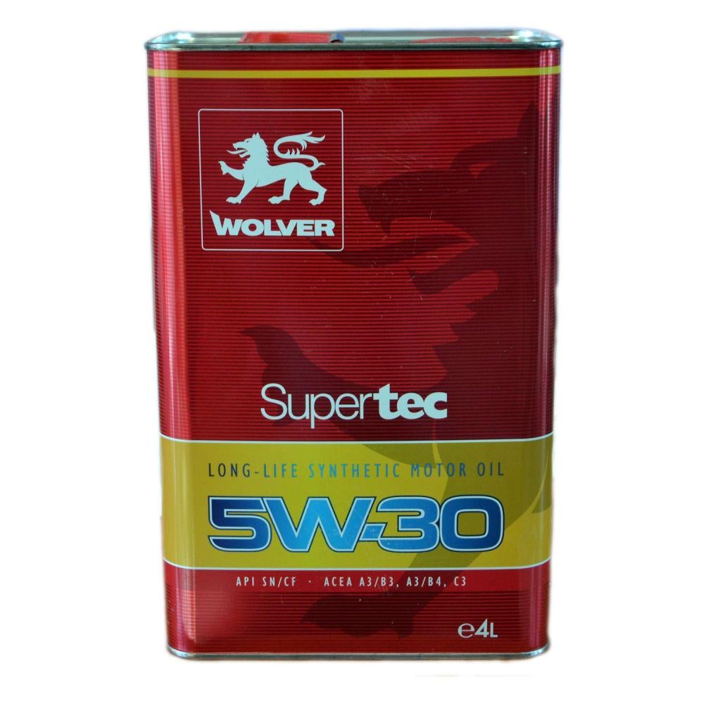 Моторне мастило Wolver Supertec 5W-30 4 л (966)