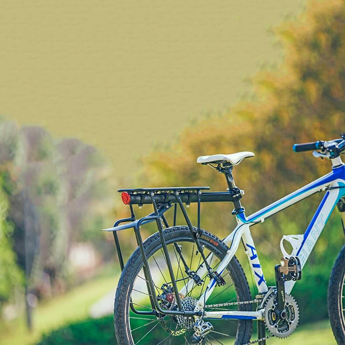 Багажник з крилом на велосипед Rockbros HJ1008 Чорний (RB-HJ1008-4020) - фото 8