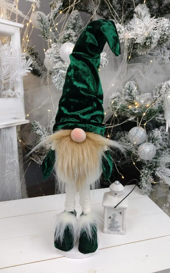 Новогодний Скандинавский Гном 50 см Зеленый (22393818)